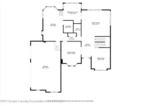 Floorplan - 4622 Malpaso Ln, Lansing, MI 48917 photo 2 of 4
