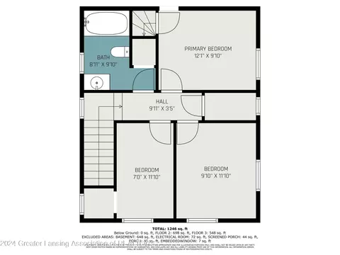 Floorplan - 224 W Maple St, Lansing, MI 48906 photo 2 of 3