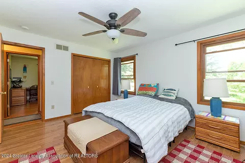 Bedroom - 6833 E Howe Rd, Bath, MI 48808 photo 2 of 3