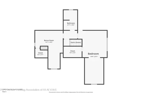 Floorplan - 13187 S Lowell Rd, Dewitt, MI 48820 photo 3 of 4