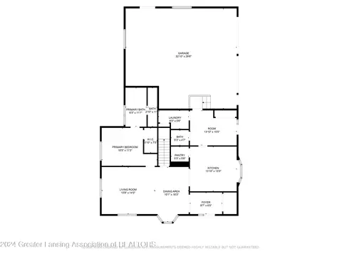Floorplan - 8369 E Grenlund Rd, Bannister, MI 48807 photo 1 of 3