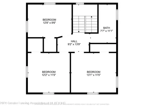 Floorplan - 8369 E Grenlund Rd, Bannister, MI 48807 photo 2 of 3