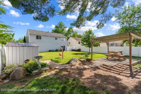 Exterior - 215 E Claremore Dr, Lansing, MI 48911 photo 3 of 5