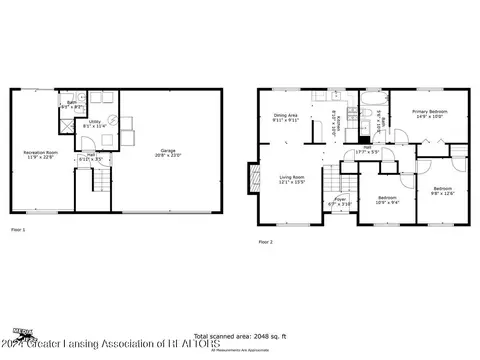 Floorplan - 215 E Claremore Dr, Lansing, MI 48911 photo 1 of 1