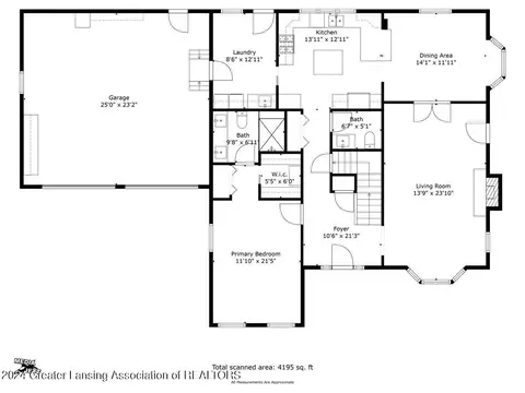 Floorplan - 1680 W Chadwick Rd, Dewitt, MI 48820 photo 2 of 4