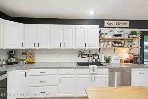 Kitchen - 227 Engle Dr, Olivet, MI 49076 photo 3 of 4