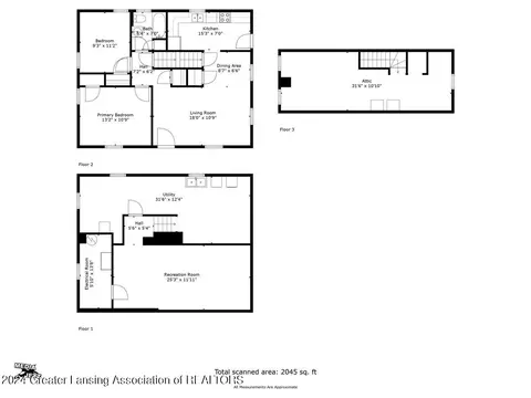 Floorplan - 2111 Devonshire Ave, Lansing, MI 48910 photo 1 of 1