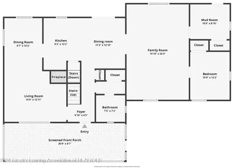 Floorplan - 1510 W Pratt Rd, Dewitt, MI 48820 photo 1 of 3