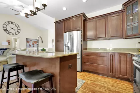 Kitchen - 1895 E Webb Rd, Dewitt, MI 48820 photo 3 of 4