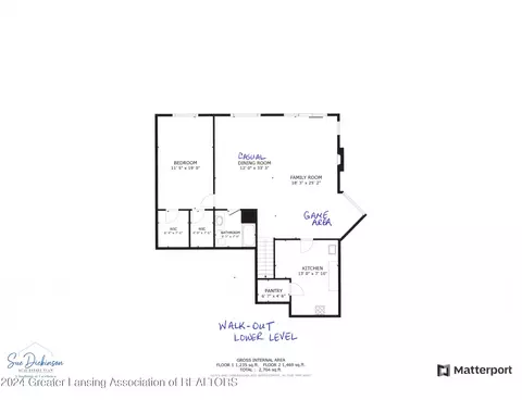 Floorplan - 6911 Springtree, Lansing, MI 48917 photo 2 of 2