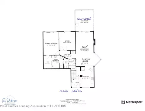 Floorplan - 6911 Springtree, Lansing, MI 48917 photo 1 of 2