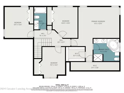 Floorplan - 3218 Trisha Cir, Dewitt, MI 48820 photo 2 of 3