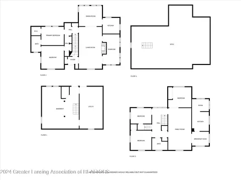 Floorplan - 109 S Wisner St, Jackson, MI 49203 photo 2 of 2