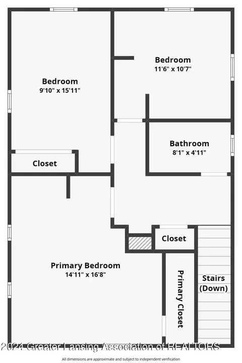 Floorplan - 108 E Gier St, Lansing, MI 48906 photo 2 of 3