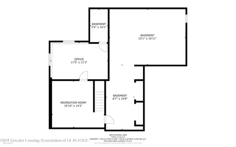 Floorplan - 4122 Cornell Rd, Okemos, MI 48864 photo 4 of 4