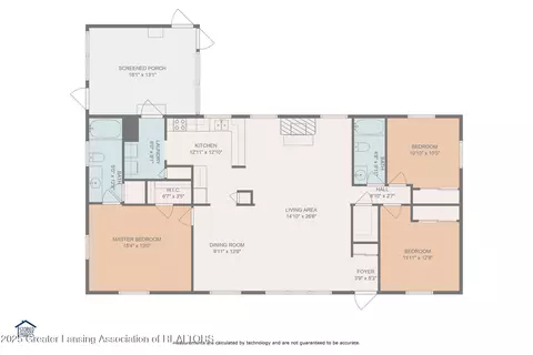 Floorplan - 501 Poplar St, Maple Rapids, MI 48853 photo 1 of 1