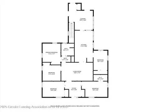 Floorplan - 1801 N Sutton Rd, Jackson, MI 49202 photo 2 of 2