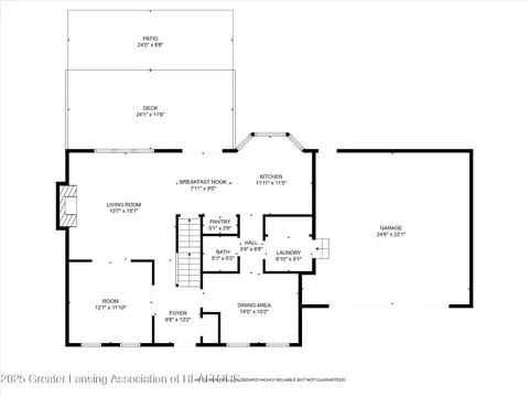 Floorplan - 745 Tanbark Dr, Dimondale, MI 48821 photo 3 of 3
