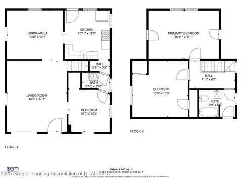 Floorplan - 533 W Maple St, Mason, MI 48854 photo 3 of 3