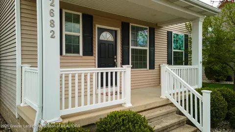 Exterior - 2682 Elderberry Dr, Okemos, MI 48864 photo 4 of 8