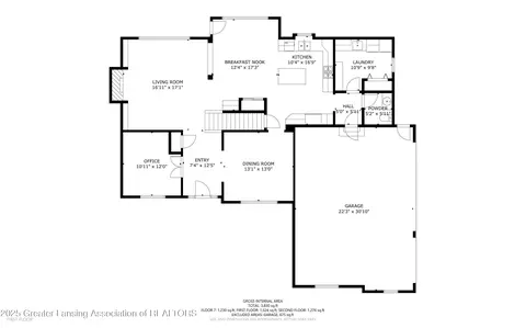 Floorplan - 12745 Ospreys Way, Dewitt, MI 48820 photo 6 of 11