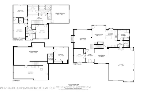 Floorplan - 12745 Ospreys Way, Dewitt, MI 48820 photo 3 of 11