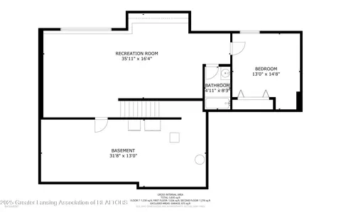 Floorplan - 12745 Ospreys Way, Dewitt, MI 48820 photo 8 of 11