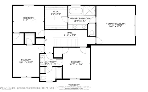 Floorplan - 12745 Ospreys Way, Dewitt, MI 48820 photo 7 of 11