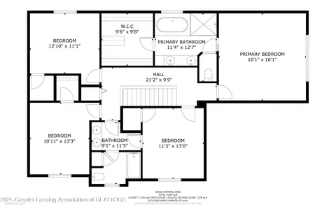 Floorplan - 12745 Ospreys Way, Dewitt, MI 48820 photo 4 of 11