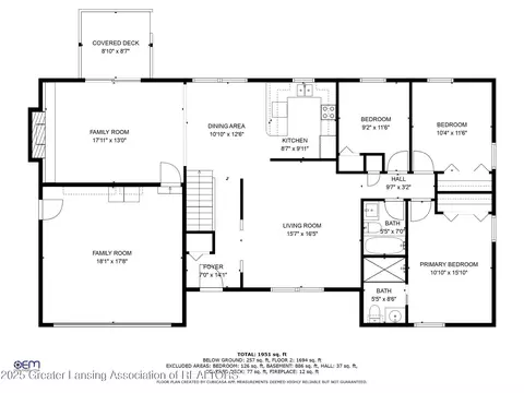Floorplan - 910 Pecos Dr, Lansing, MI 48917 photo 1 of 2