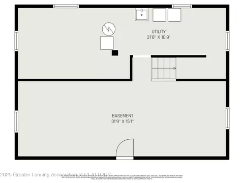 Floorplan - 4512 Alpha St, Lansing, MI 48910 photo 1 of 3