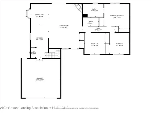 Floorplan - 304 Williamsburg Rd, Lansing, MI 48917 photo 2 of 2