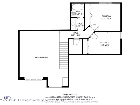 Floorplan - 13209 Watercrest Dr, Dewitt, MI 48820 photo 2 of 4