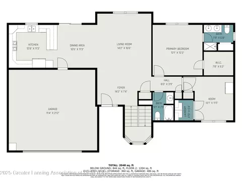 Floorplan - 6093 Anchor Cv, Dimondale, MI 48821 photo 1 of 1