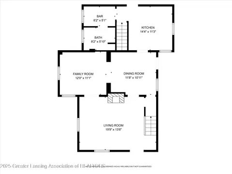 Floorplan - 409 E Higham St, Saint Johns, MI 48879 photo 1 of 4
