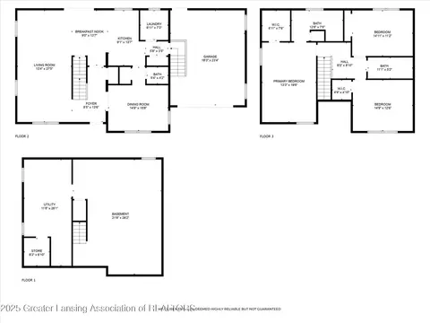 Floorplan - 12898 Walker Rd, Leslie, MI 49251 photo 3 of 3