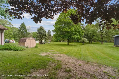 Exterior - 445 S Oak St, Maple Rapids, MI 48853 photo 8 of 9