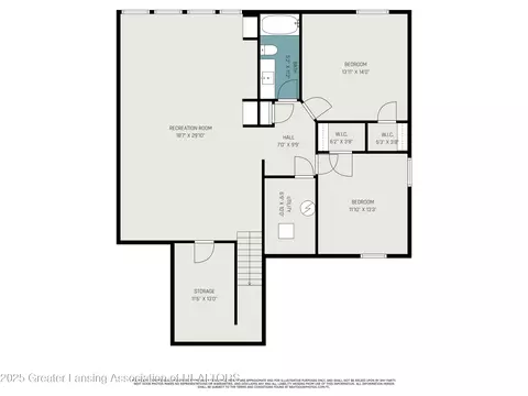 Floorplan - 16925 Willowbrook Dr, Haslett, MI 48840 photo 2 of 2