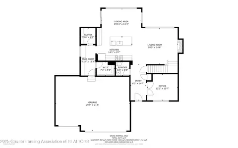 Floorplan - 621 Titanium Trl, Haslett, MI 48840 photo 8 of 9