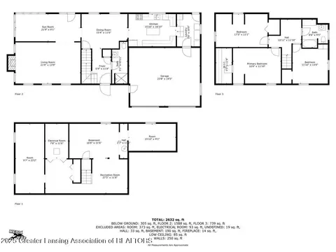 Floorplan - 9290 Maple Rd, Lyons, MI 48851 photo 1 of 1