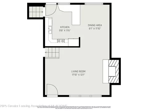 Floorplan - 831 Eugenia Dr, Mason, MI 48854 photo 1 of 3