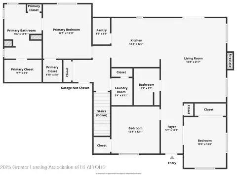Floorplan - 8283 S Williams Rd, Dewitt, MI 48820 photo 2 of 2