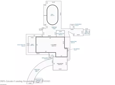 Floorplan - 6560 Lansdown Dr, Dimondale, MI 48821 photo 1 of 1