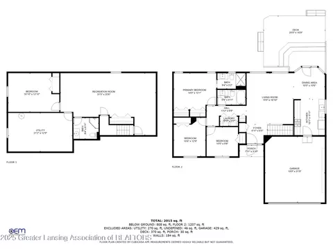 Floorplan - 12741 Ontonagon Dr, Dewitt, MI 48820 photo 3 of 6