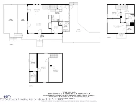 Floorplan - 2574 Park St, Lyons, MI 48851 photo 5 of 8