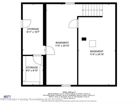 Floorplan - 2574 Park St, Lyons, MI 48851 photo 6 of 8