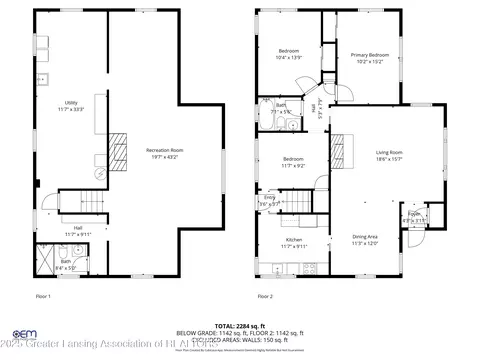Floorplan - 1311 W Morrell St, Jackson, MI 49203 photo 3 of 3