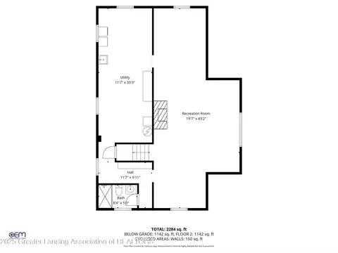 Floorplan - 1311 W Morrell St, Jackson, MI 49203 photo 1 of 3