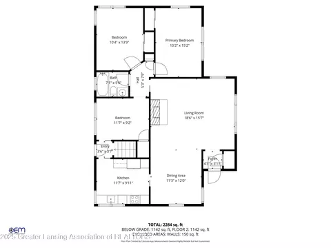 Floorplan - 1311 W Morrell St, Jackson, MI 49203 photo 2 of 3