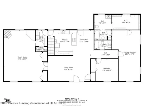 Floorplan - 5236 Drumheller Rd, Bath, MI 48808 photo 2 of 3